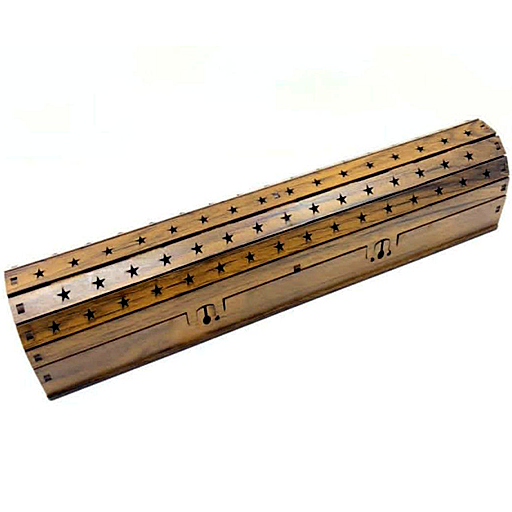 جاعودی چوبی طرح صندوقچه کد (1266)