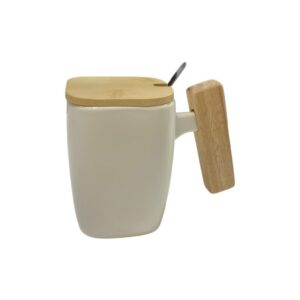 ماگ دسته چوبی