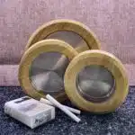 زیر سیگاری بامبو استیل گرد کد (5922)