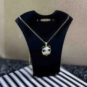 گردنبند زنانه استیل طرح پاندا کد (5300)