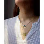 گردنبند زنانه استیل کد (1023)