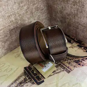 کمربند چرم مصنوعی مردانه کد (4558)