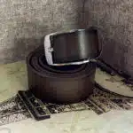 کمربند چرم مصنوعی مردانه کد (4559)
