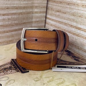 کمربند چرم مصنوعی مردانه کد (4561)