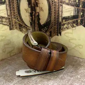 کمربند چرم مصنوعی مردانه کد (4596)