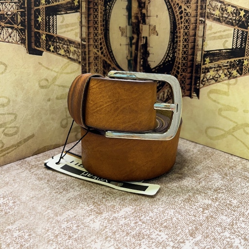 کمربند چرم مصنوعی مردانه کد (4597)