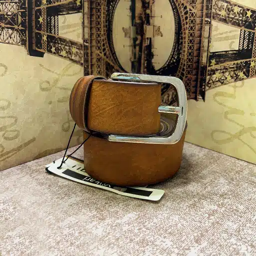 کمربند چرم مصنوعی مردانه کد (4597)