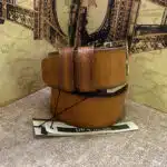 کمربند چرم مصنوعی مردانه کد (4597)