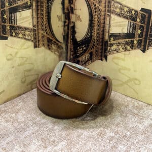 کمربند چرم مصنوعی مردانه کد (4598)