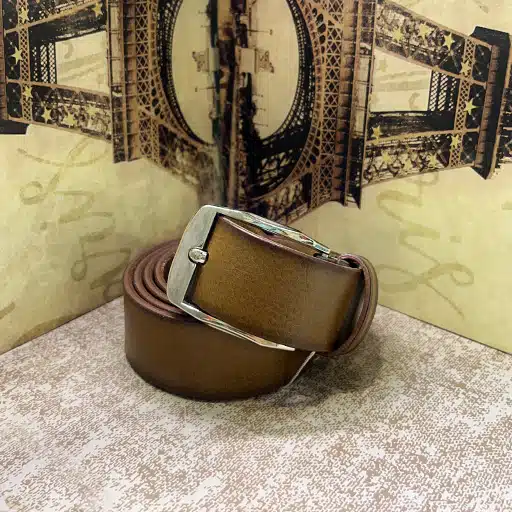 کمربند چرم مصنوعی مردانه کد (4598)