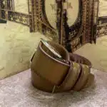 کمربند چرم مصنوعی مردانه کد (4598)