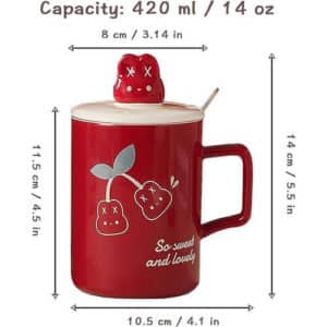 ماگ طرح آلبالو کد (7456)