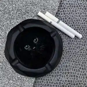 زیر سیگاری سنگی طرح گربه کد (1020)