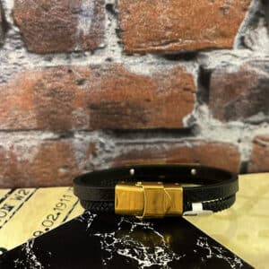 دستبند چرم مردانه کد (1280)