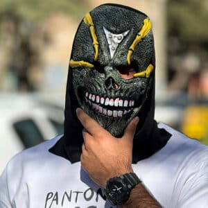 ماسک ترسناک سلیکونی  هالووینی کد (3040)