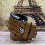 کمربند چرم مردانه کد (4615)