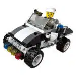 لگو ساختنی مدل ماشین پلیس کد (1523)