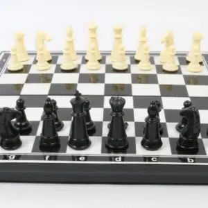 شطرنج وتخته نرد کیش ومات مگنتی (آهن ربایی) کد (1544)