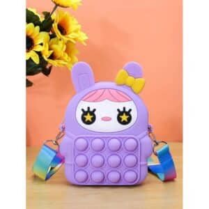 فیجت ضد استرس مدل پاپت طرح کیف تل خرگوشی کد (1347)