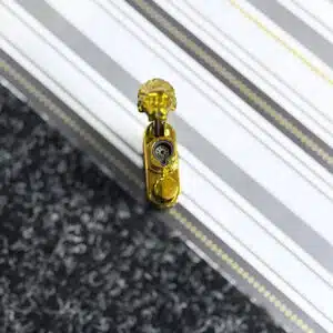 فندک گازی دوحالته تمساح مشکی کد (5817)