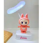 چراغ مطالعه شارژی مدل لبوبو رقصنده کد (8638)