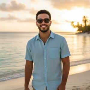 عینک چوبی مدل نورزاد کد (4081)