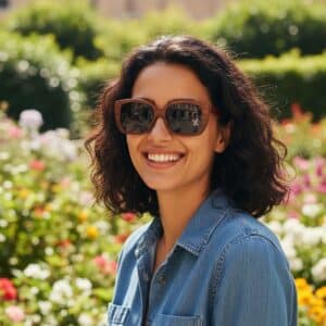 عینک چوبی مدل مهرزاد کد (4085)