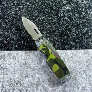 فندک چاقودار سبز ارتشی کد (5841)