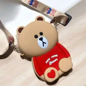 کیف سیلیکونی طرح خرس کد (1357)