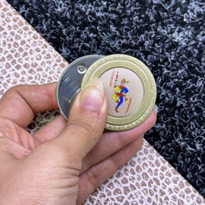 فندک اسپینر دار سکه ای طرح جوکر کد (5959)