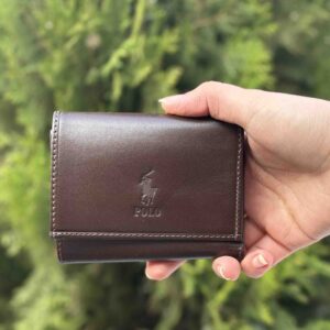 کیف پول چرم پولو مردانه کد (3629)