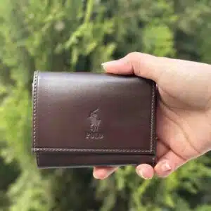 کیف پول چرم پولو مردانه کد (3629)
