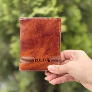 کیف پول چرم جیبی مردانه کد (3647)