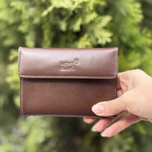 کیف پول چرم جیبی مونت بلانک کد (3648)