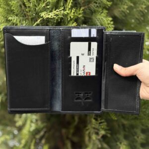 کیف پول چرم اکوآل کد (3652)