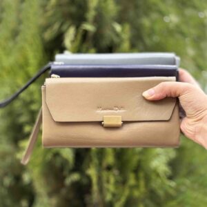 کیف پول و دستی چرم ماسیمودوتی کد (3658)