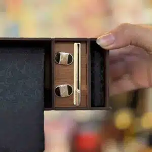 ست کروات و پوشت و دکمه سر آستین کد (4458)