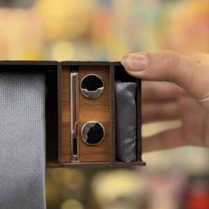 ست کروات و پوشت و دکمه سر آستین کد (4466)