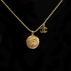 گردنبند استیل زنانه چنل کد (5231)