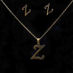 نیم ست استیل دخترانه Z کد (5240)