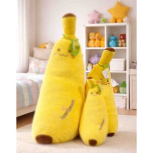 عروسک طرح موز لپ گلی کد (1568)