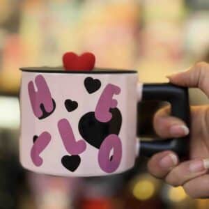 ماگ طرح دار عاشقانه کد (1049)