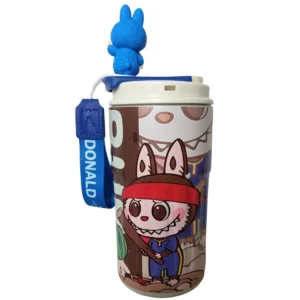 تراول ماگ لبوبو آسان نوش استیل کد (1062)