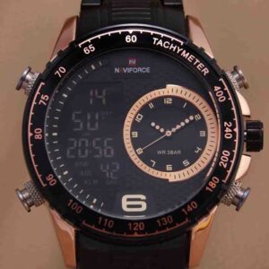 ساعت مچی عقربه ای و دیجیتال نیوی فورس کد (8045)