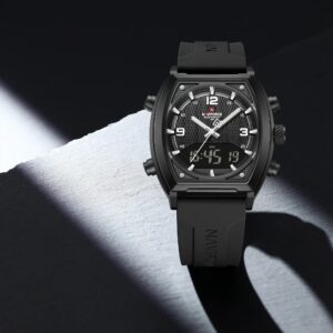 ساعت مچی عقربه ای و دیجیتال نیوی فورس کد (8047)