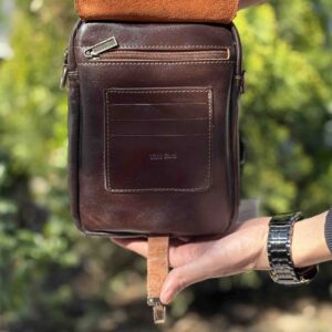 کیف دوشی چرم طبیعی GABRIEL کد (7786)