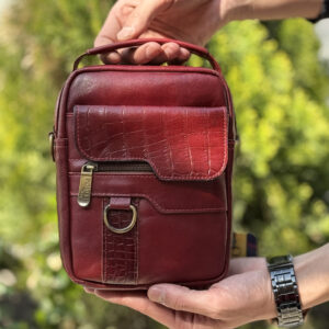 کیف دوشی چرم طبیعی کد (7789)