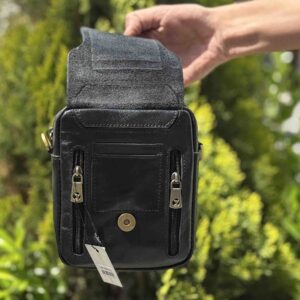 کیف دوشی چرم طبیعی چرمسال کد (7799)