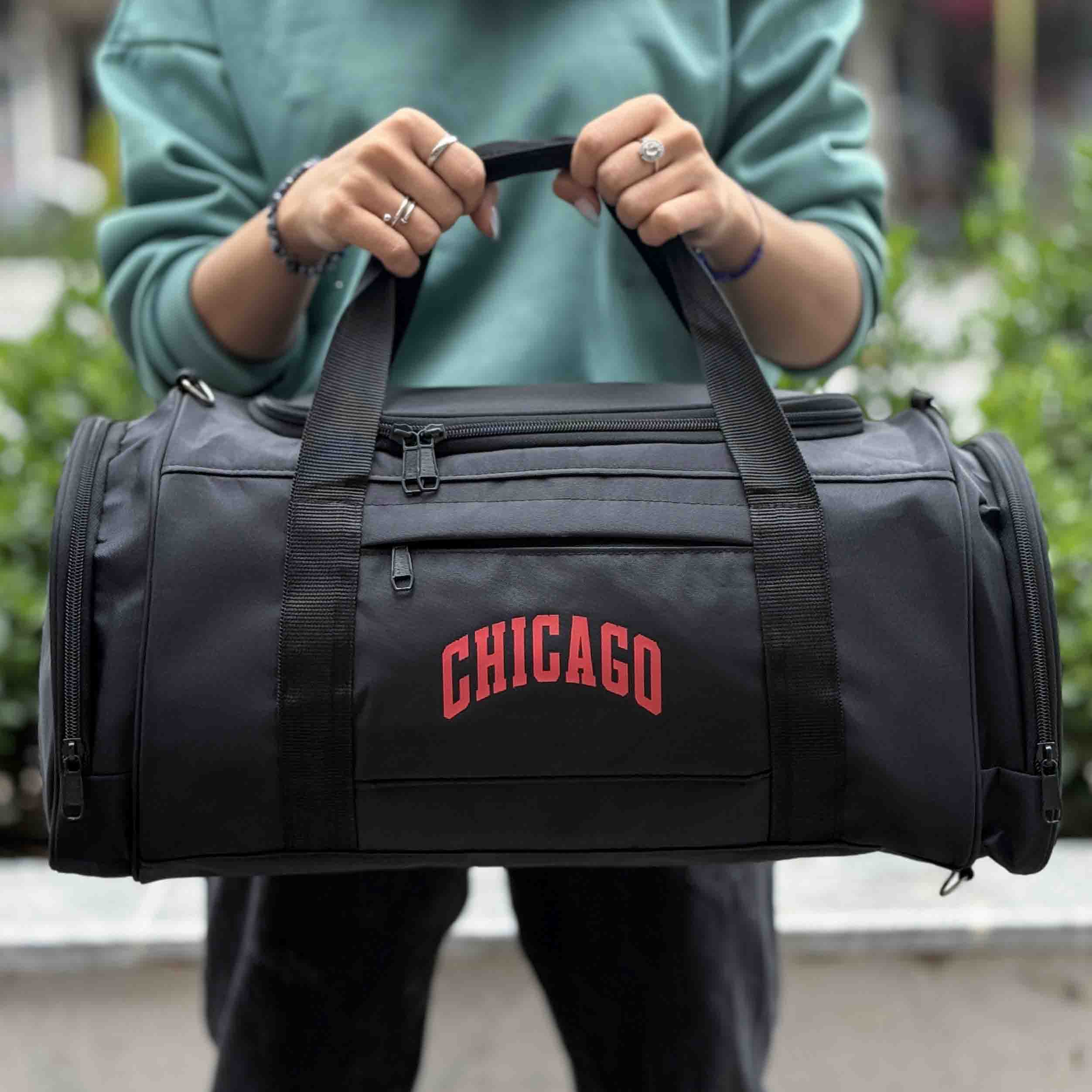 ساک و کوله ورزشی برزنتی CHICAGO کد (3141)