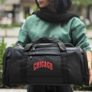 ساک و کوله ورزشی برزنتی CHICAGO کد (3141)